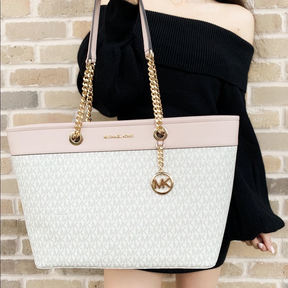 BUNDLE Michael Kors Large Tote & wristlet - Picture 7 of 8